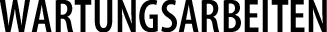 Wartungsarbeiten